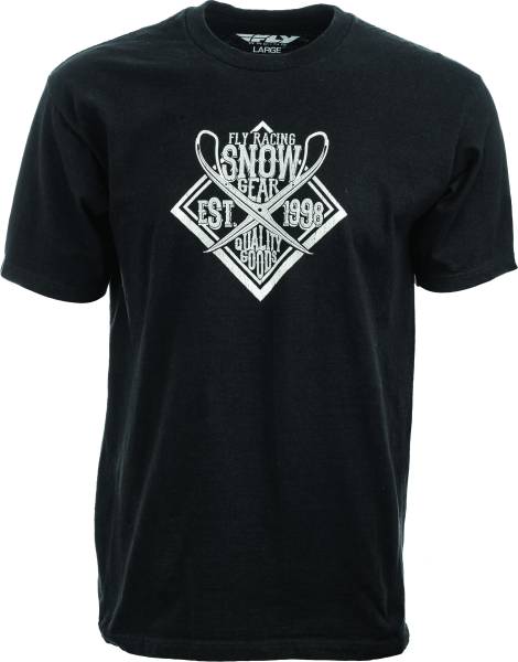 FLY RACING - FLY FOCUS SNOW TEE BLACK 2X - Image 1