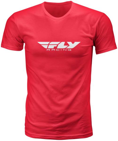 FLY RACING - FLY CORPORATE TEE RED 2X - Image 1