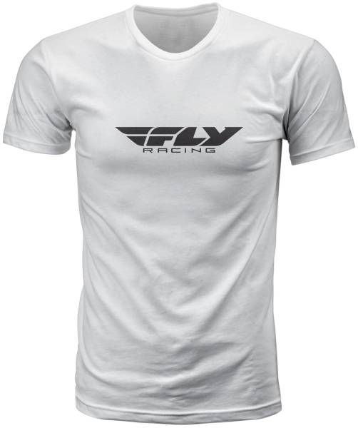 FLY RACING - FLY CORPORATE TEE WHITE 2X - Image 1