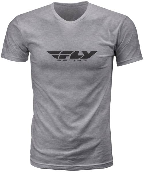 FLY RACING - FLY CORPORATE TEE DARK GREY HEATHER 2X - Image 1