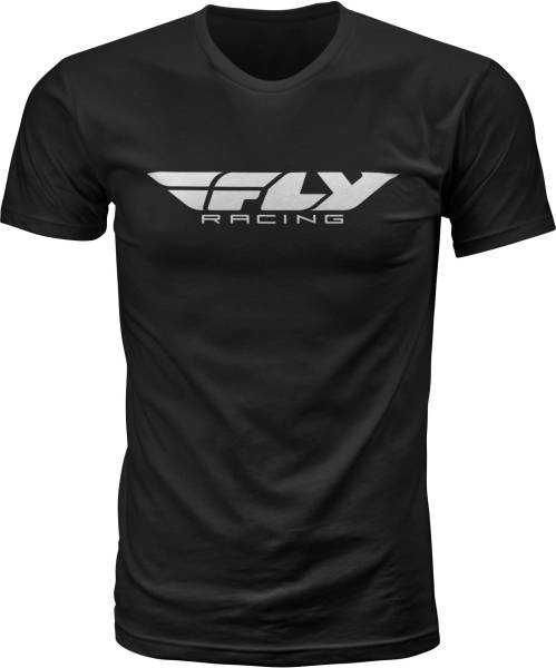 FLY RACING - FLY CORPORATE TEE BLACK 2X BLACK 2X - Image 1