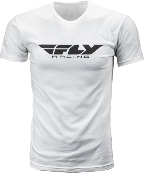 FLY RACING - FLY CORPORATE TEE WHITE 2X WHITE 2X - Image 1