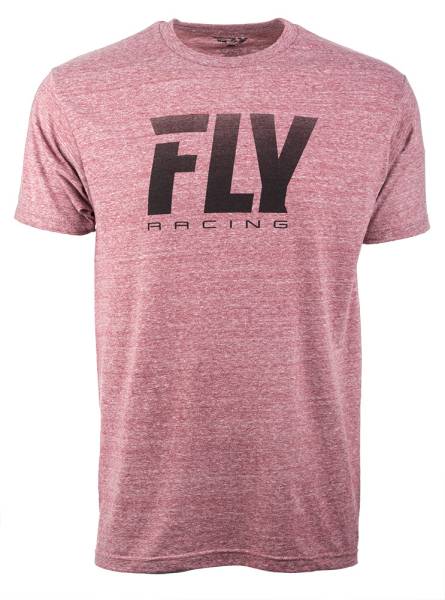 FLY RACING - FLY LOGO FADE TEE ONYX 2X ONYX 2X - Image 1