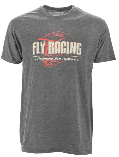 FLY RACING - ERA TEE CHARCOAL/HEATHER 2X - Image 1