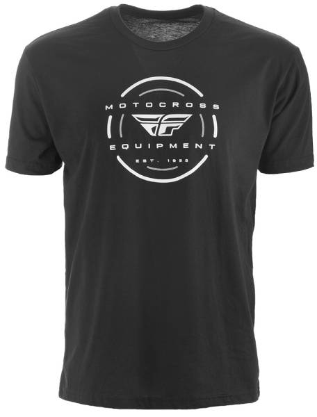 FLY RACING - FLY HELIX TEE BLACK 2X BLACK 2X - Image 1