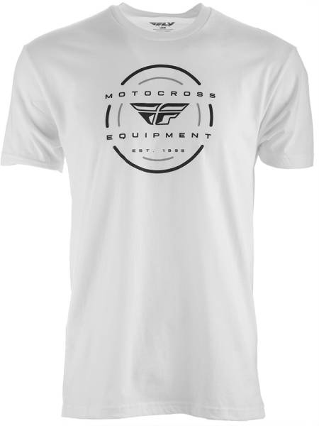 FLY RACING - FLY HELIX TEE WHITE 2X WHITE 2X - Image 1