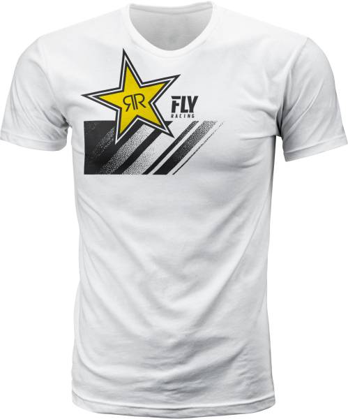 FLY RACING - FLY ROCKSTAR TEE WHITE 2X - Image 1