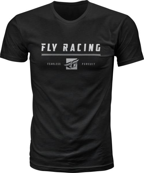 FLY RACING - FLY PURSUIT TEE BLACK 2X BLACK 2X - Image 1