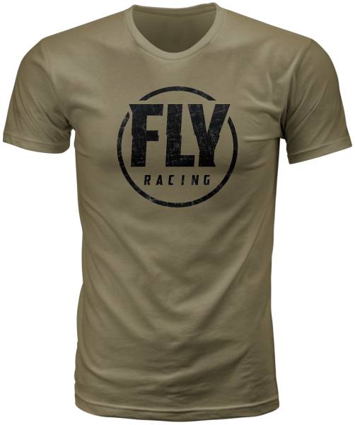 FLY RACING - FLY COASTER TEE MILITARY GREEN 2X - Image 1