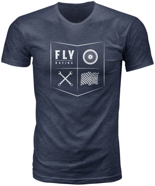 FLY RACING - FLY ALL THINGS MOTO TEE MIDNIGHT NAVY 2X - Image 1