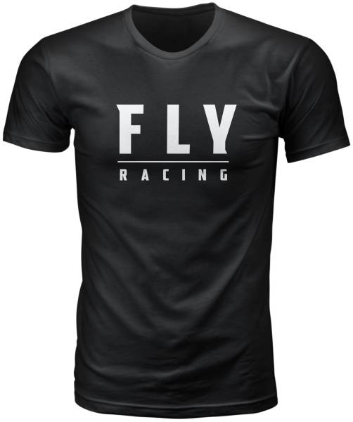 FLY RACING - FLY LOGO TEE BLACK 2X - Image 1