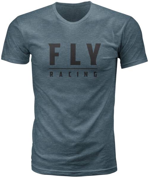 FLY RACING - FLY LOGO TEE INDIGO BLUE 2X - Image 1