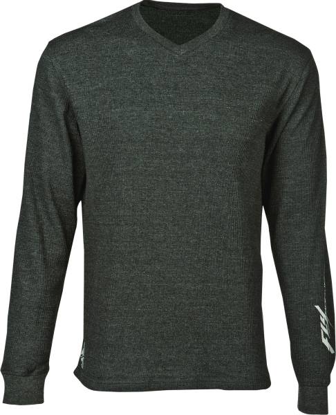 FLY RACING - THERMAL L/S SHIRT BLACK 2X - Image 1