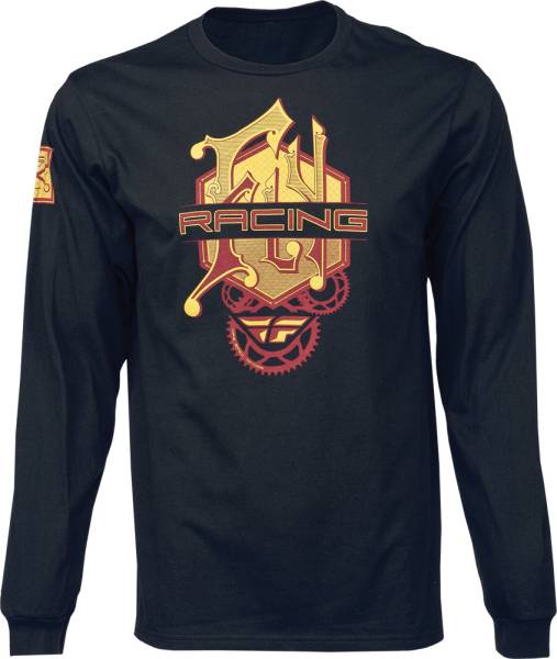 FLY RACING - MECHANICAL L/S TEE BLACK 2X - Image 1