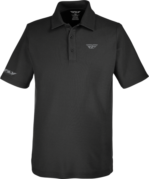 FLY RACING - FLY PERFORMANCE POLO BLACK 2X - Image 1