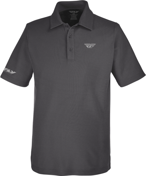 FLY RACING - FLY PERFORMANCE POLO CHARCOAL 2X - Image 1