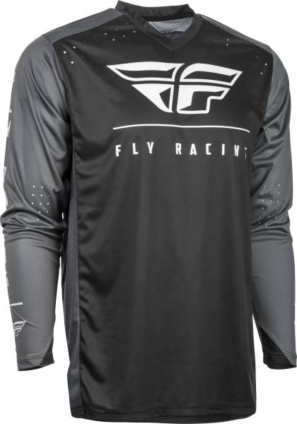 FLY RACING - RADIUM JERSEY BLACK/GREY/WHITE MD - Image 1