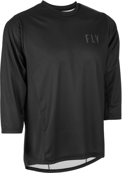 FLY RACING - RIPPA 3/4 SLEEVE JERSEY BLACK 2X - Image 1