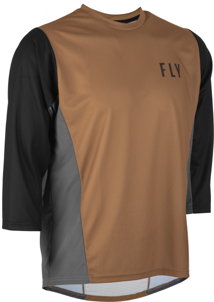 FLY RACING - RIPPA 3/4 SLEEVE JERSEY DARK KHAKI/BLACK 2X - Image 1