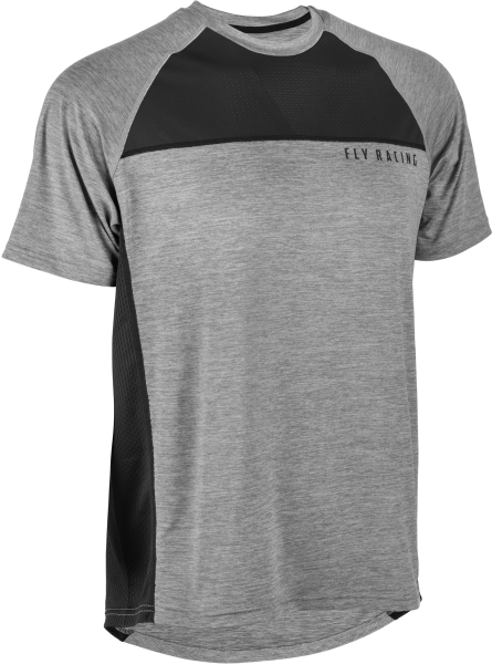 FLY RACING - SUPER D JERSEY GREY HEATHER LG - Image 1