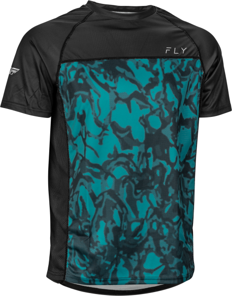 FLY RACING - SUPER D JERSEY EVERGREEN CAMO/BLACK MD - Image 1