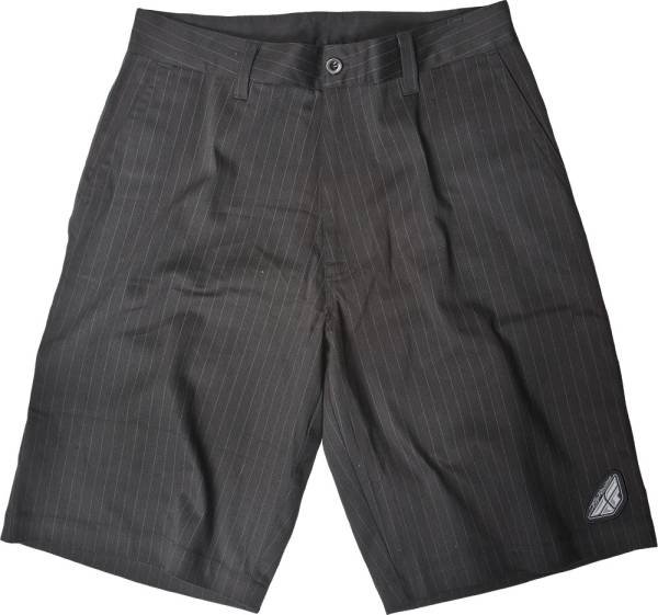 FLY RACING - PIN-STRIPE SHORTS BLACK SZ 26 - Image 1