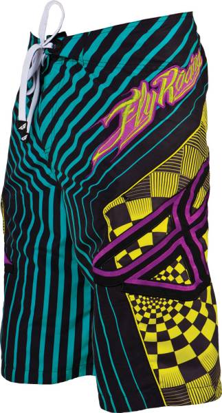 FLY RACING - BOARD SHORTS WILD SZ 28 - Image 1