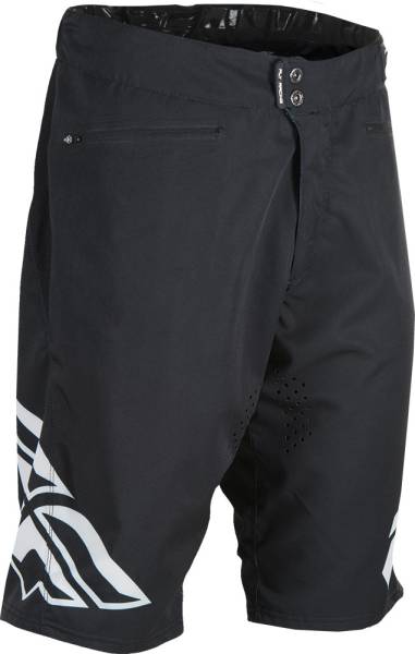 FLY RACING - RADIUM SHORTS BLACK/WHITE SZ 28 - Image 1