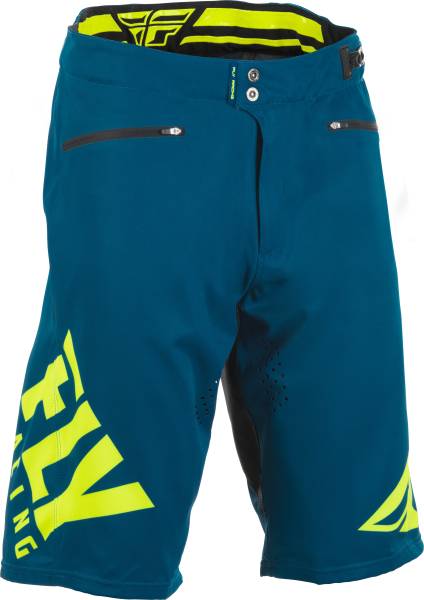 FLY RACING - FLY RADIUM SHORTS NAVY/HI-VIS SZ 28 - Image 1