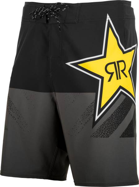 FLY RACING - FLY ROCKSTAR BOARDSHORTS BLACK SZ 30 - Image 1