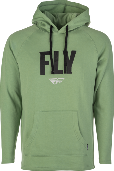 FLY RACING - FLY WEEKENDER PULLOVER HOODIE MOSS GREEN 2X - Image 1