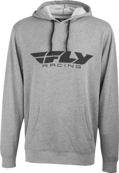 FLY RACING - FLY CORPORATE PULLOVER HOODIE GREY HEATHER 2X - Image 1