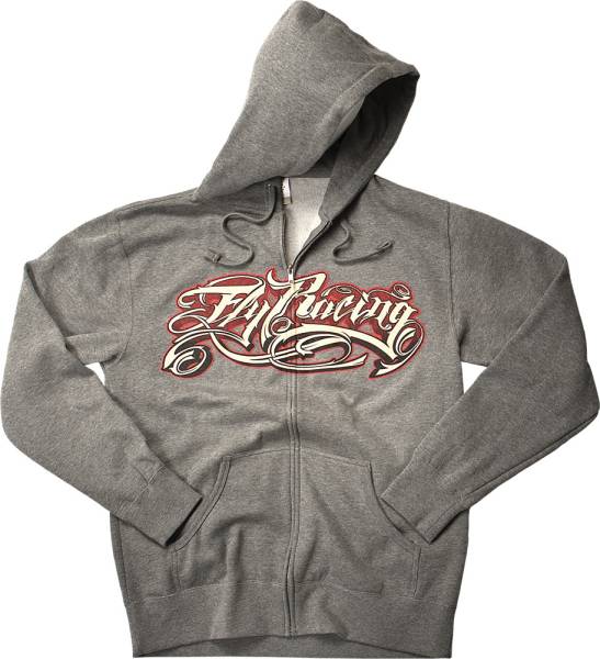 FLY RACING - PROPAGANDA HOODY GREY M - Image 1