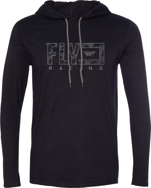 FLY RACING - FLY FINISH LINE HOODIE BLACK 2X - Image 1