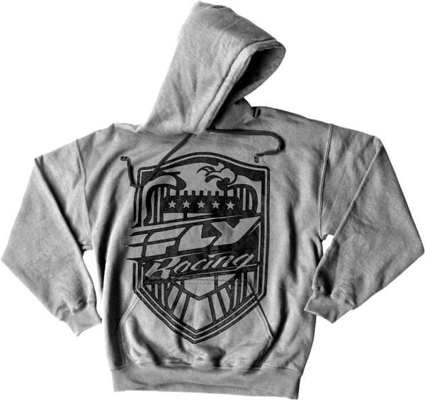 FLY RACING - SQUAD HOODY GREY 2X - Image 1