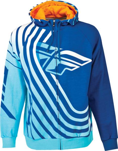 FLY RACING - SONAR HOODY BLUE/NAVY 2X - Image 1