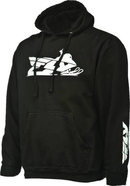 FLY RACING - FLY PRIMARY HOODIE BLACK 2X - Image 1