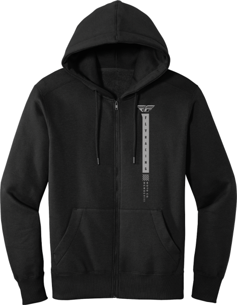 FLY RACING - FLY PODIUM HOODIE BLACK/GREY 2X - Image 1