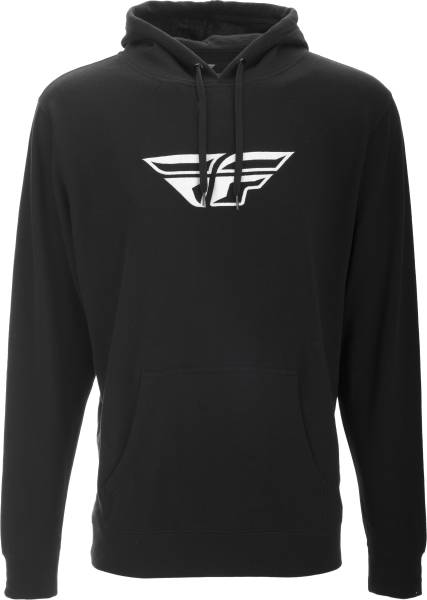 FLY RACING - FLY F-WING PULLOVER HOODIE BLACK 2X - Image 1