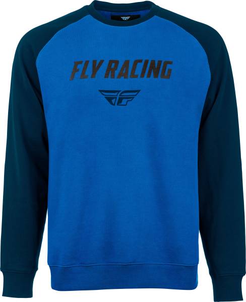 FLY RACING - FLY CREW NECK SWEATER BLUE/NAVY 2X - Image 1