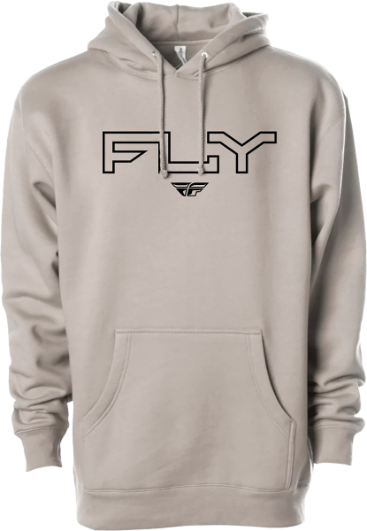 FLY RACING - YOUTH FLY EDGE HOODIE CEMENT YS/YM - Image 1