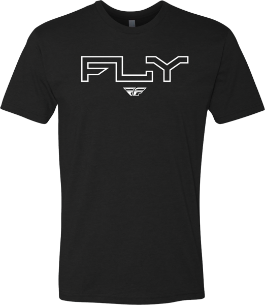 FLY RACING - FLY EDGE TEE BLACK 2X - Image 1