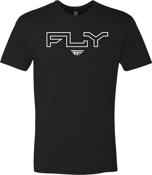 FLY RACING - YOUTH FLY EDGE TEE BLACK YL - Image 1