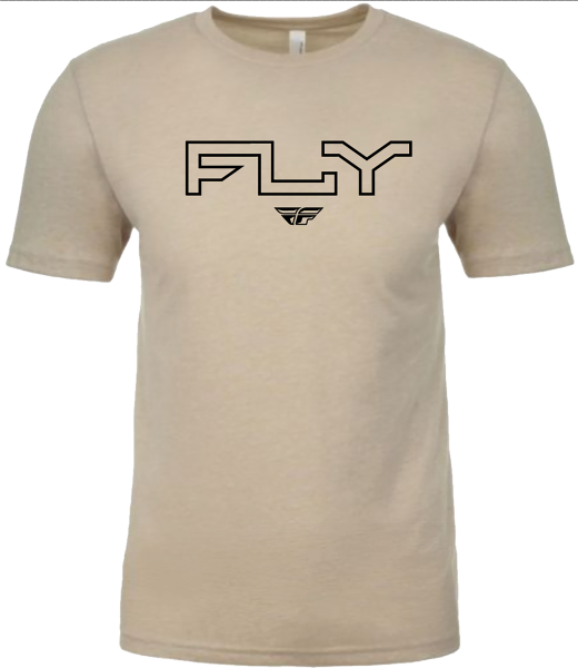 FLY RACING - FLY EDGE TEE CREAM 2X - Image 1