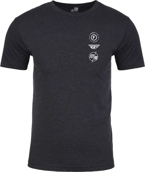 FLY RACING - FLY ATOM TEE BLACK 2X - Image 1