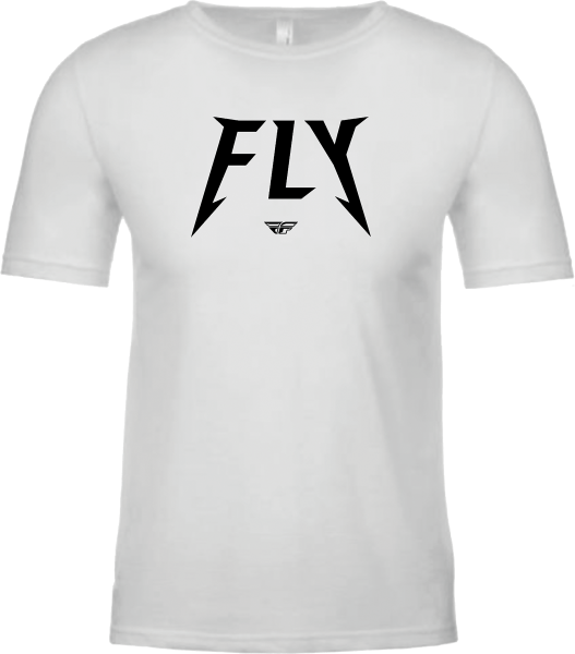 FLY RACING - FLY MASTER TEE WHITE 2X - Image 1