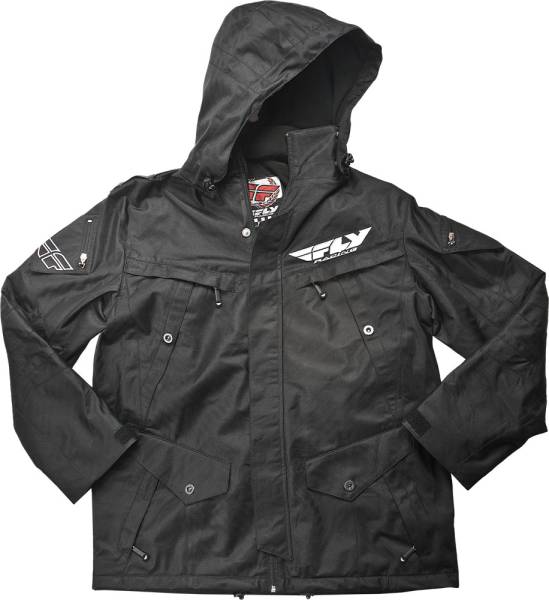 FLY RACING - STATION JACKET BLACK/BROWN L - Image 1