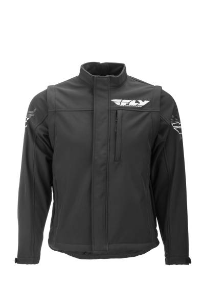 FLY RACING - BLACK OPS CONVERTIBLE JACKET BLACK 2X - Image 1