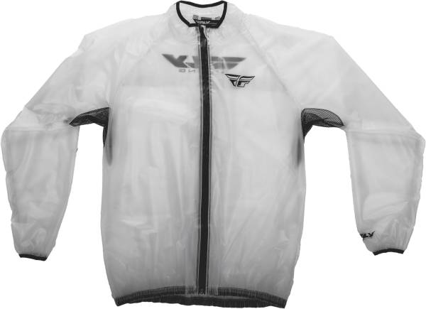 FLY RACING - FLY RAIN JACKET CLEAR 2X - Image 1