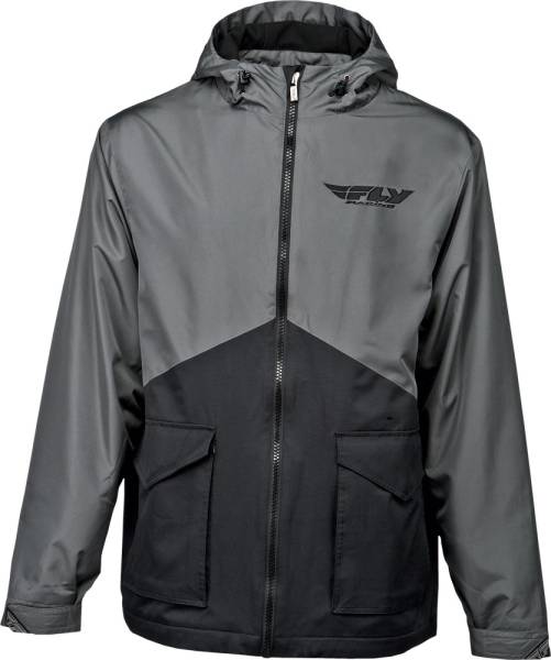 FLY RACING - PIT JACKET BLACK 2X - Image 1